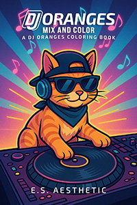 DJ Oranges Coloring Book